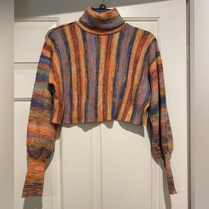 Urban Outfitters Finley cropped turtleneck sweater XS OB1554814